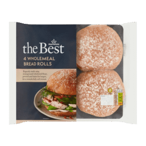 Morrisons The Best Wholemeal Rolls